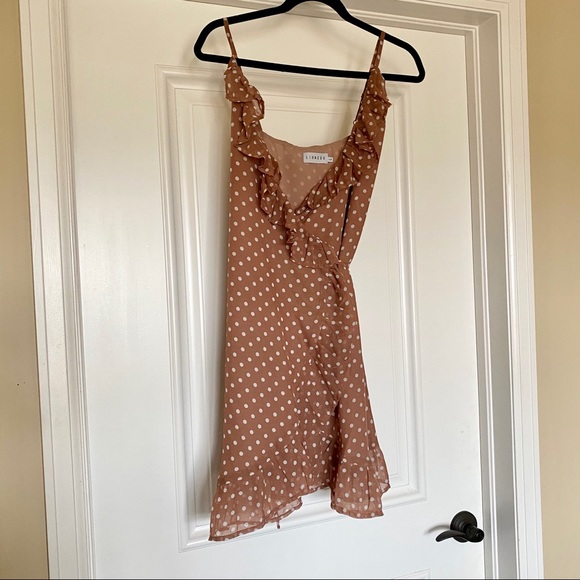 LIONESS Caliente Ruffle Dress in Polka Dot - Picture 4 of 6